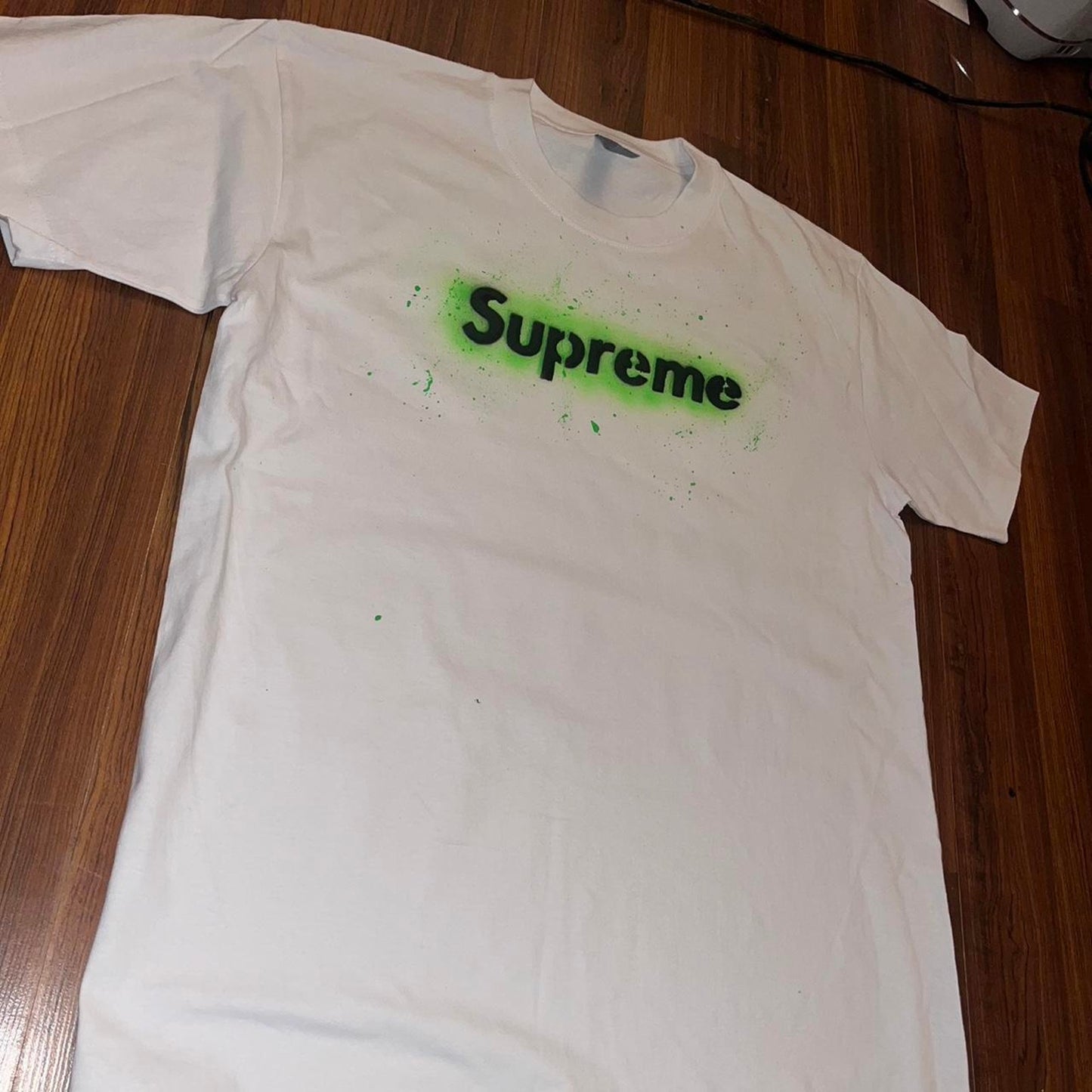 Custom made airbrushed supreme
