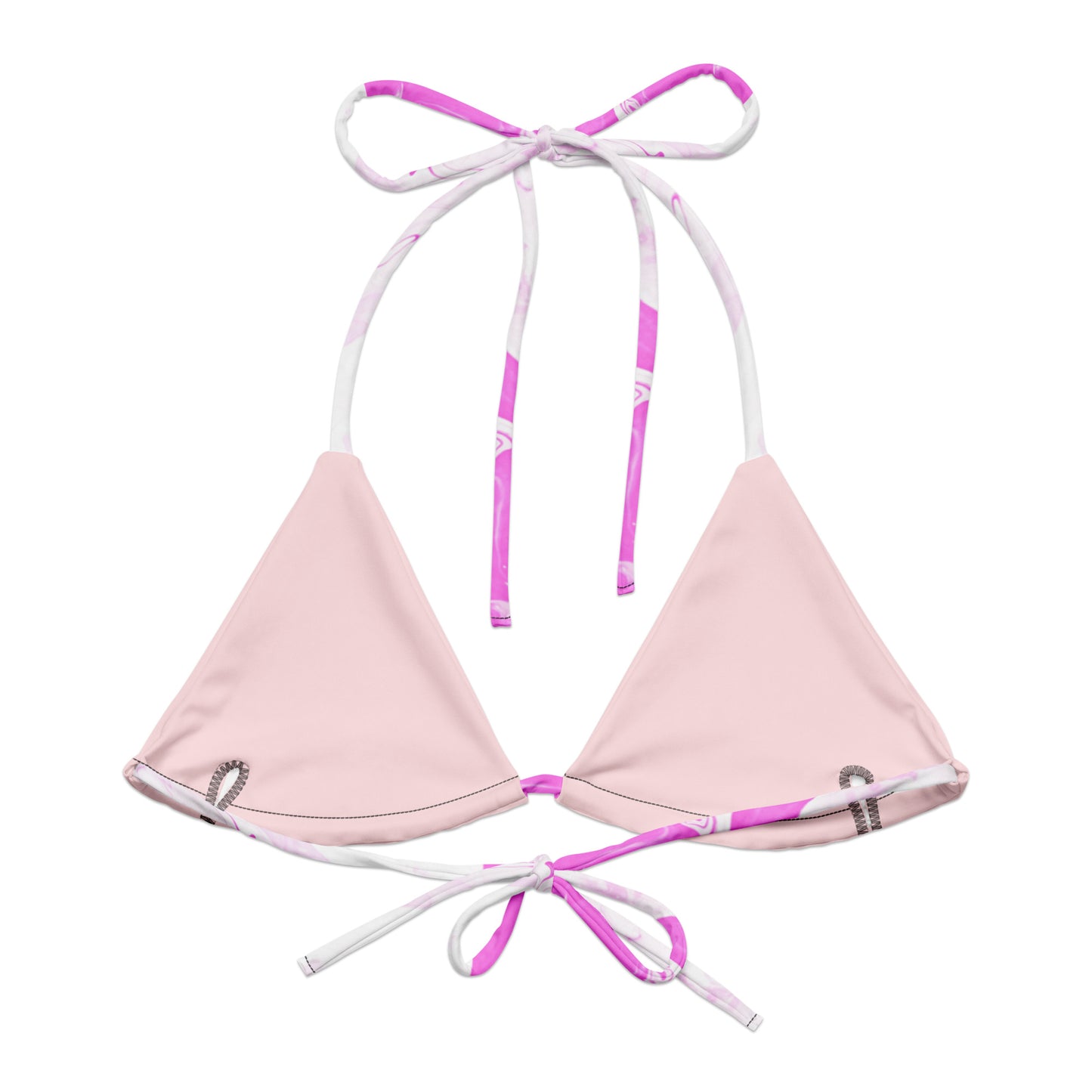Pink Swirl Bikini (Top)