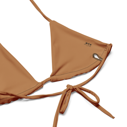 Chocolate Swirl Bikini (Top)