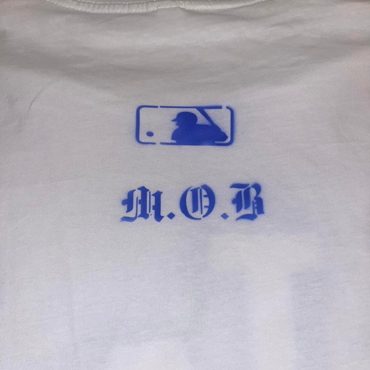 Custom Los Angeles Dodgers Airbrushed tshirt