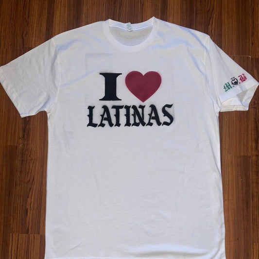 I love latinas Airbrushed t shirt