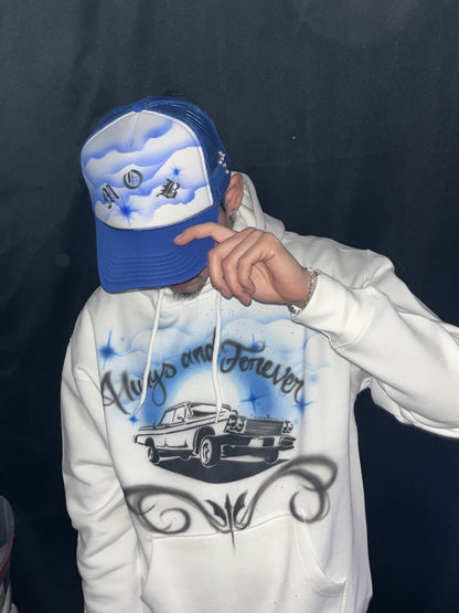 Ride or Die Premium Airbrushed Hoodie