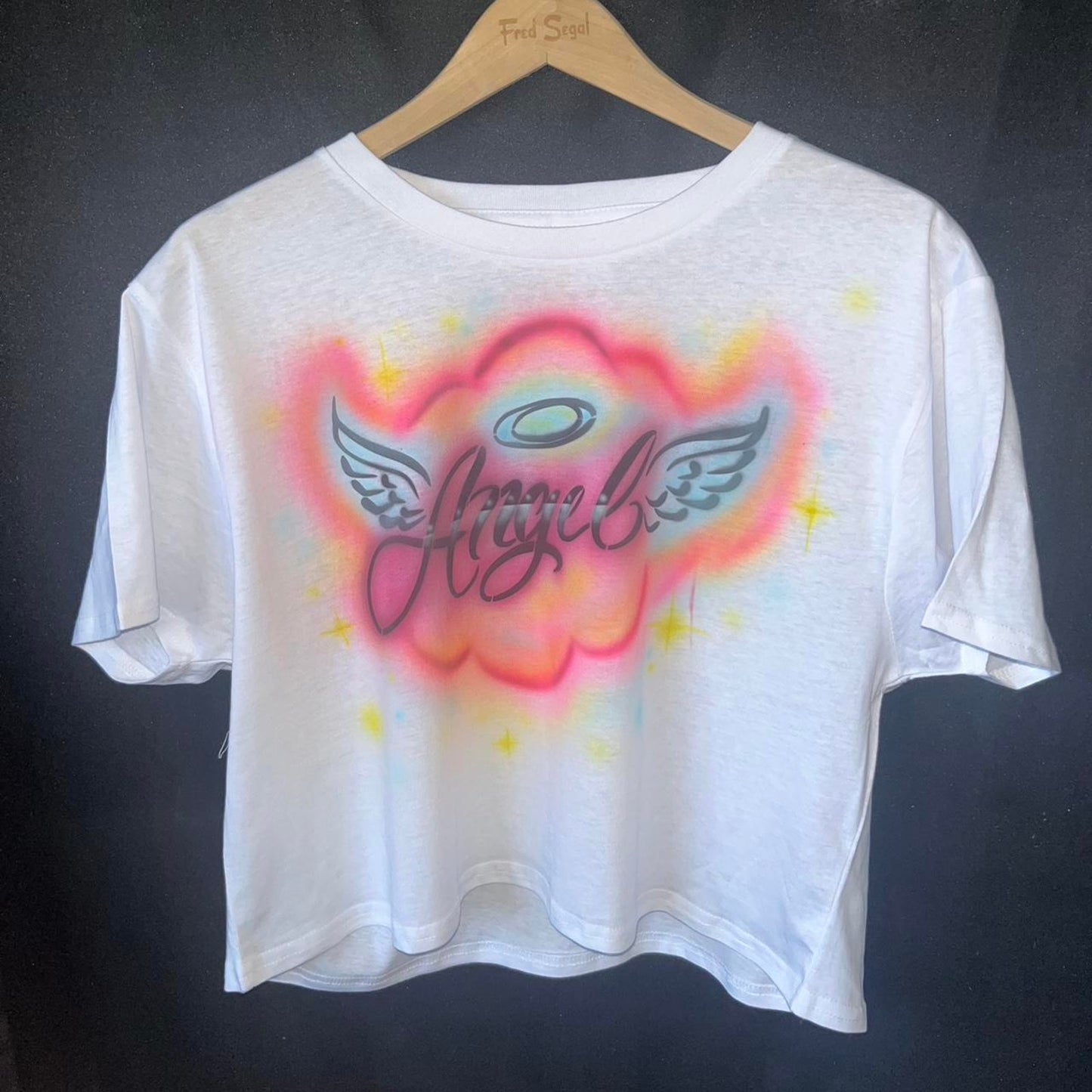 Custom any size airbrushed angel