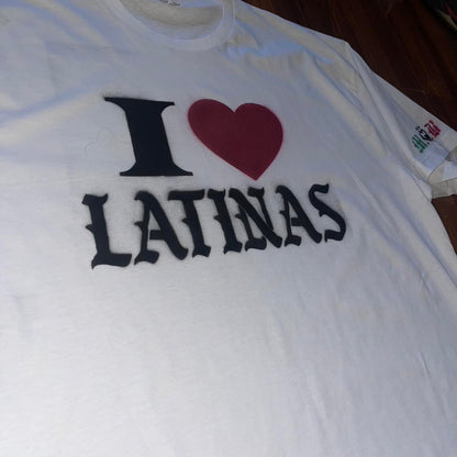 I love latinas Airbrushed t shirt