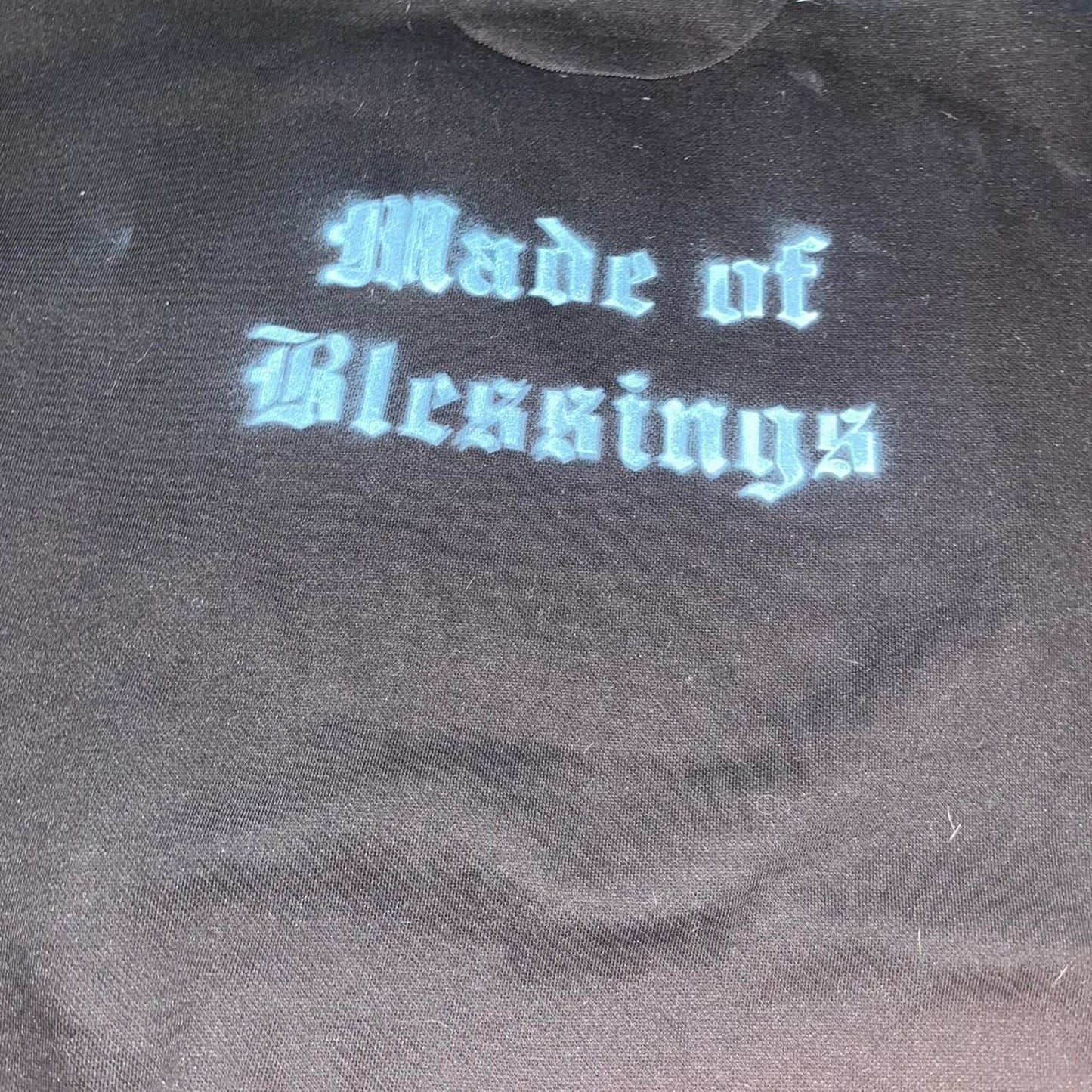 "skies the Limit" Airbrushed Tshirt made of blessings