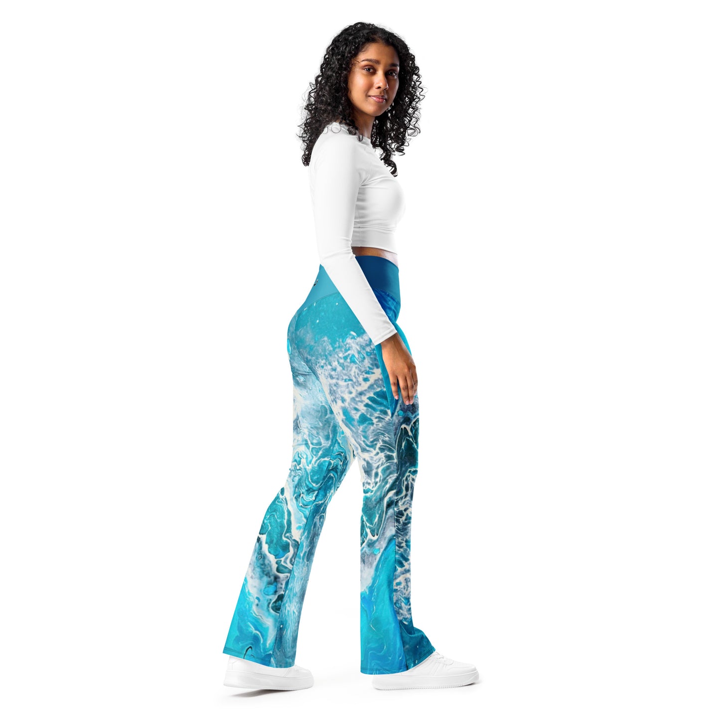 Ocean Mist Flare leggings