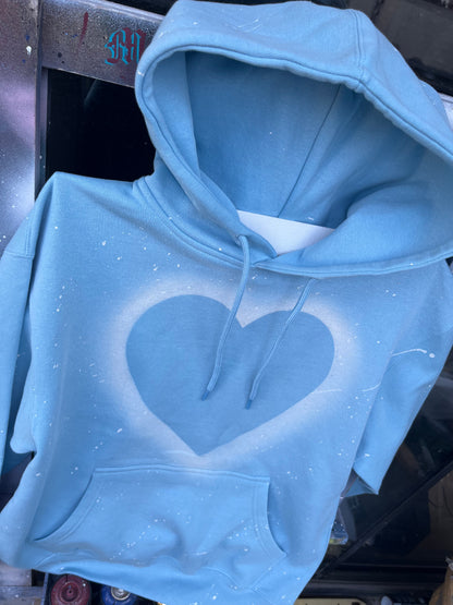 Divine Heart “Pastel Sky” Hoodie “Large”