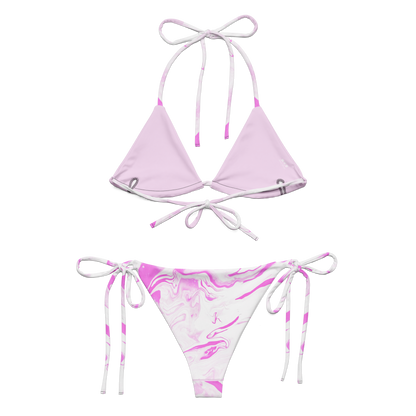 Pink Swirl Bikini (Top)