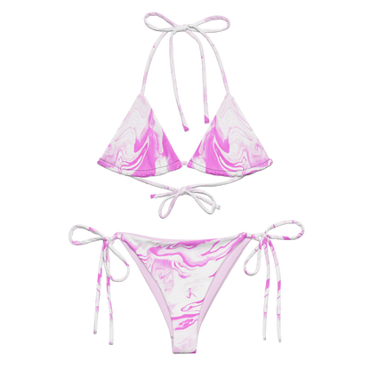 Pink Swirl Bikini (Top)