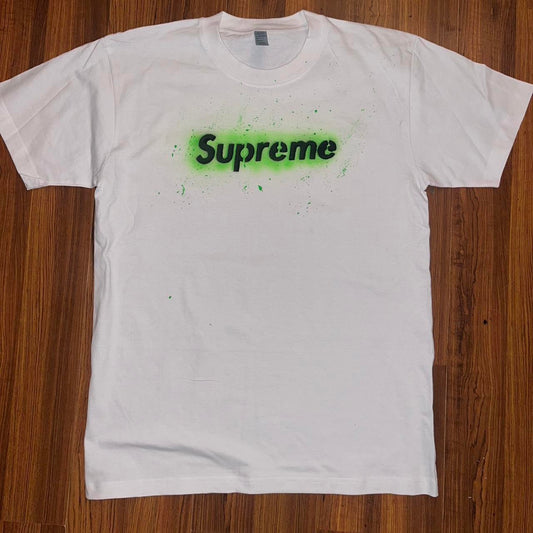 Custom made airbrushed supreme