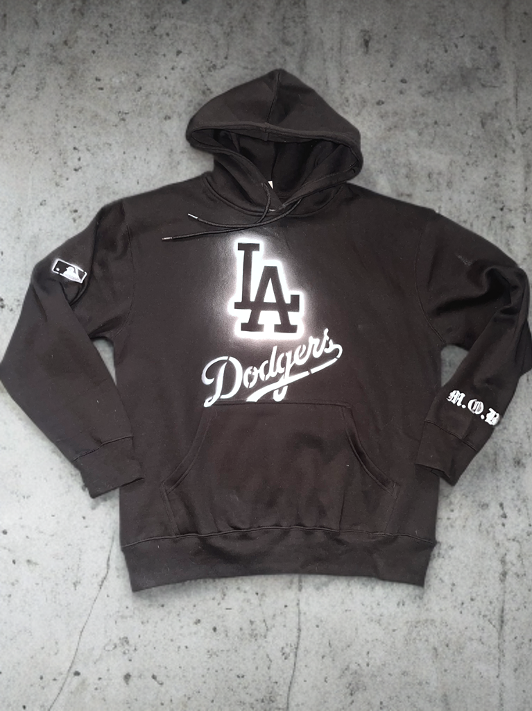 Los Angeles Dodgers Custom Airbrushed Hoodie