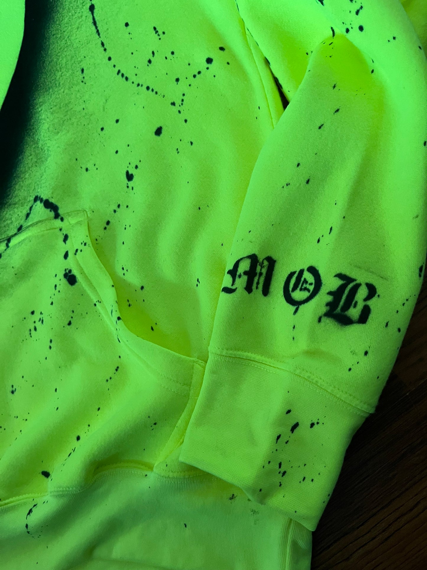 Divine Heart “Neon Love” Hoodie “Large”