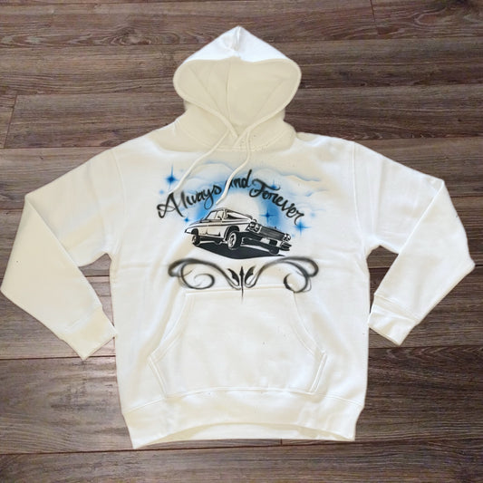Ride or Die Premium Airbrushed Hoodie