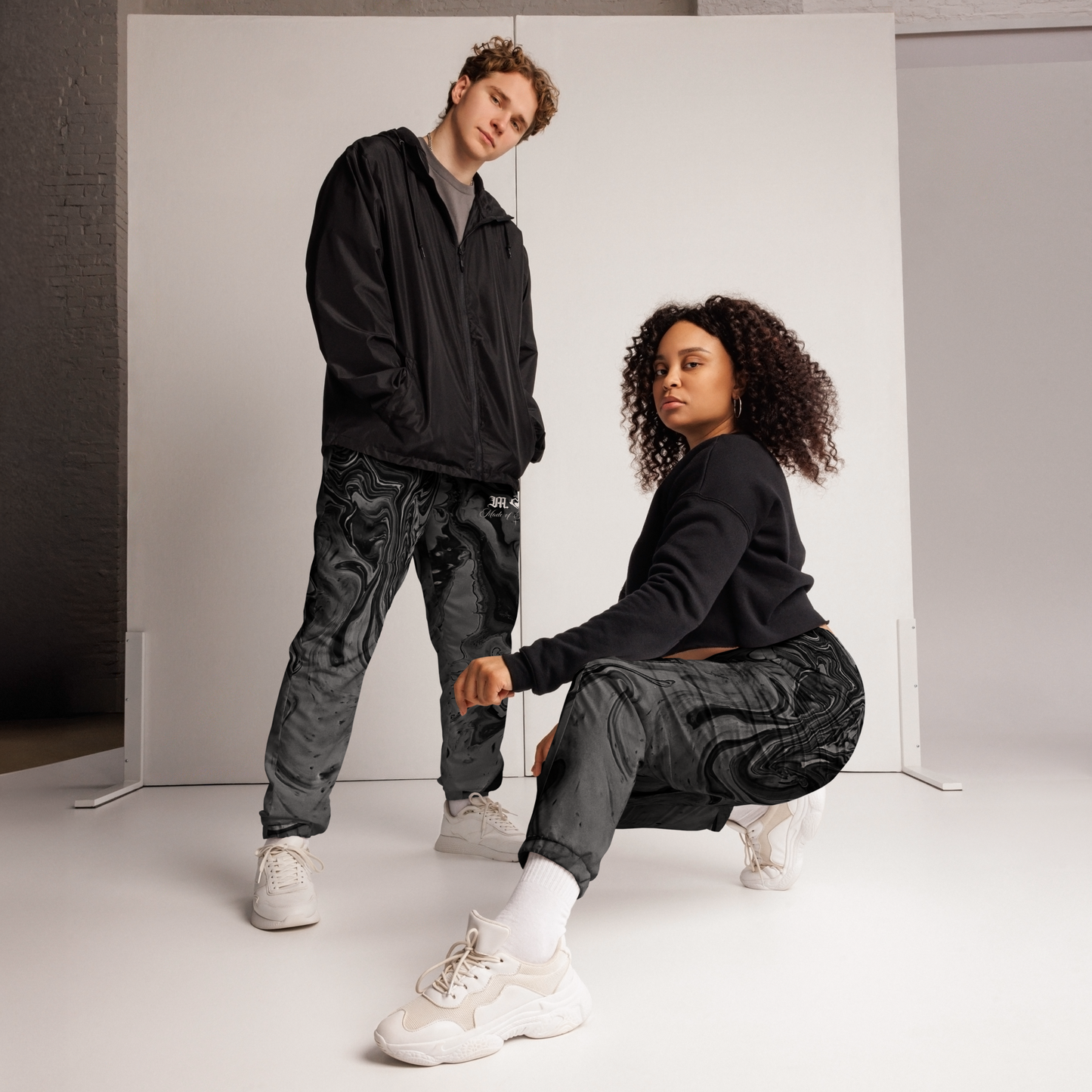 Silver Haze track pants