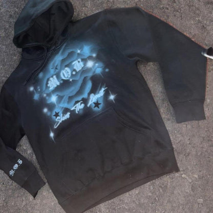"skies the Limit" Airbrushed Tshirt made of blessings