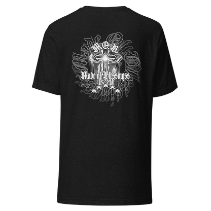 “Eternal” M.O.B Cotton t-shirt(Dark Grey/Black/Forest Green)